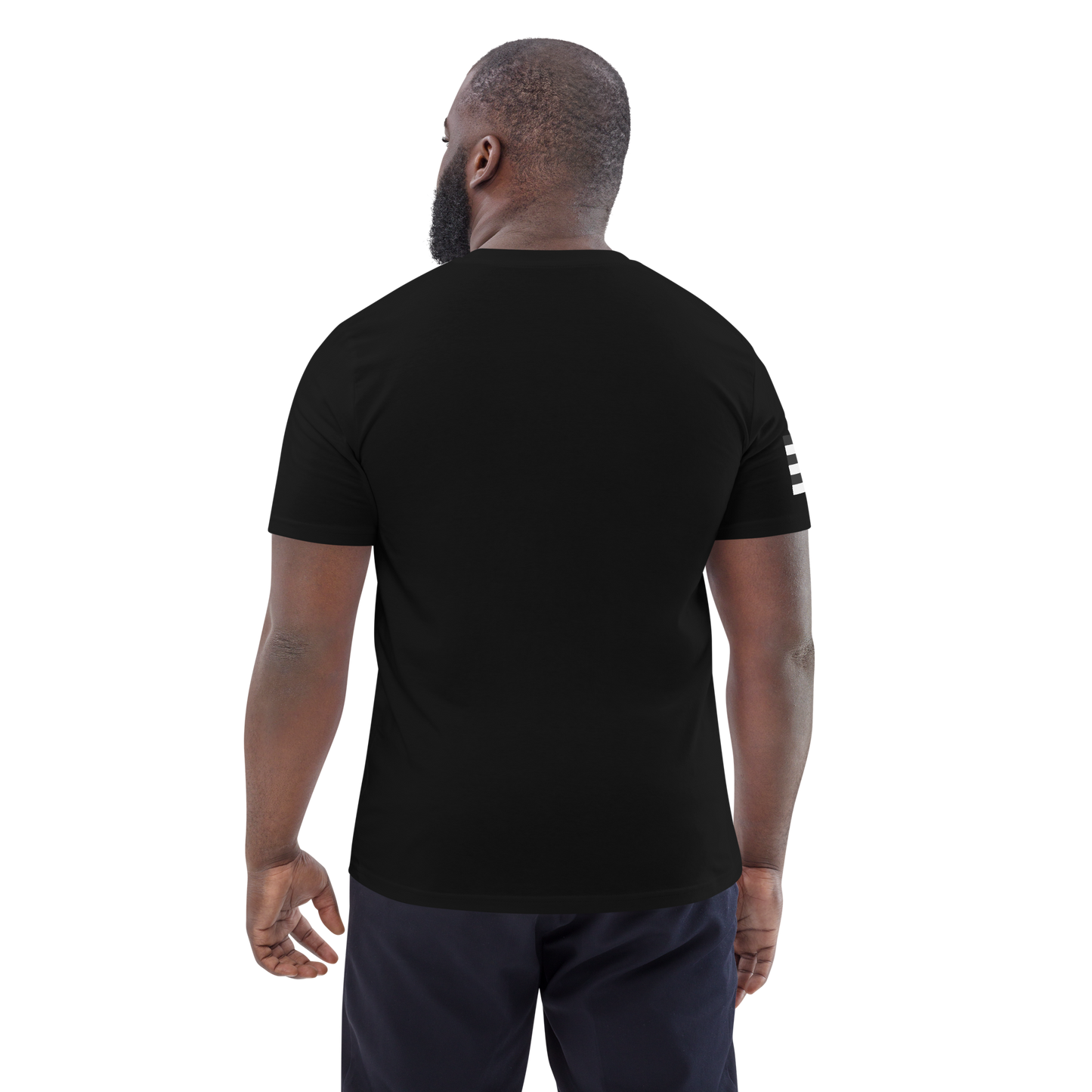 IM STRAIGHT- WHITE- POLITICAL BRAND- Unisex organic cotton t-shirt