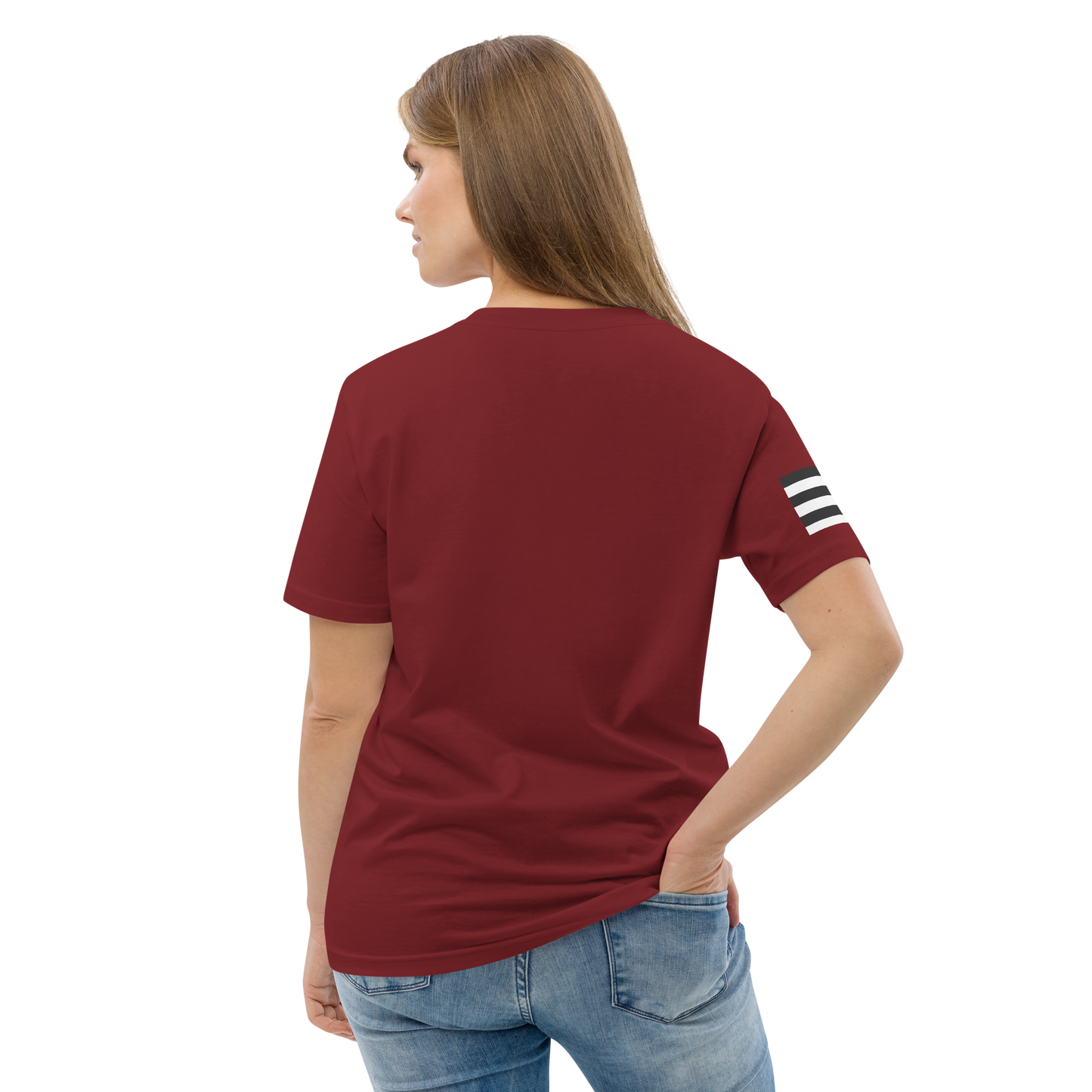 IM STRAIGHT- BLACK- POLITICAL BRAND- Unisex organic cotton t-shirt