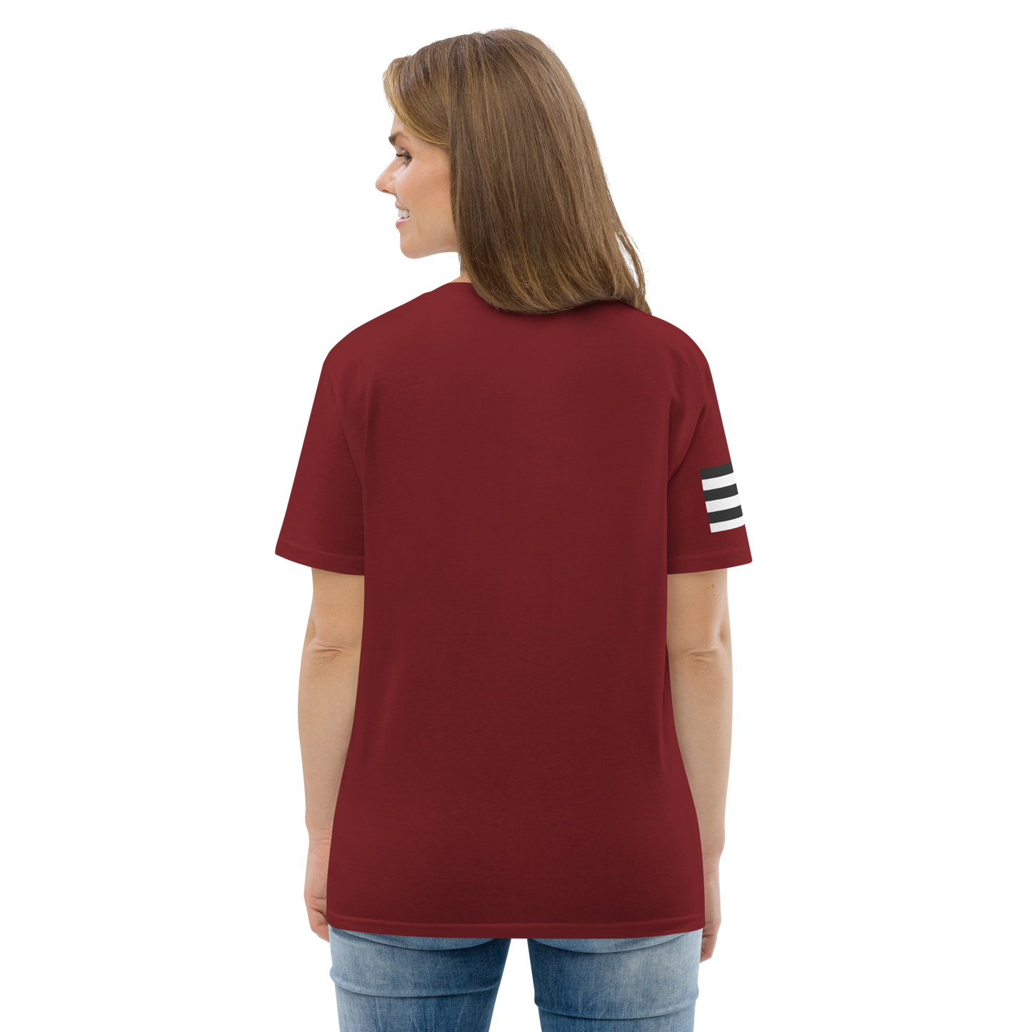 IM STRAIGHT- BLACK- POLITICAL BRAND- Unisex organic cotton t-shirt