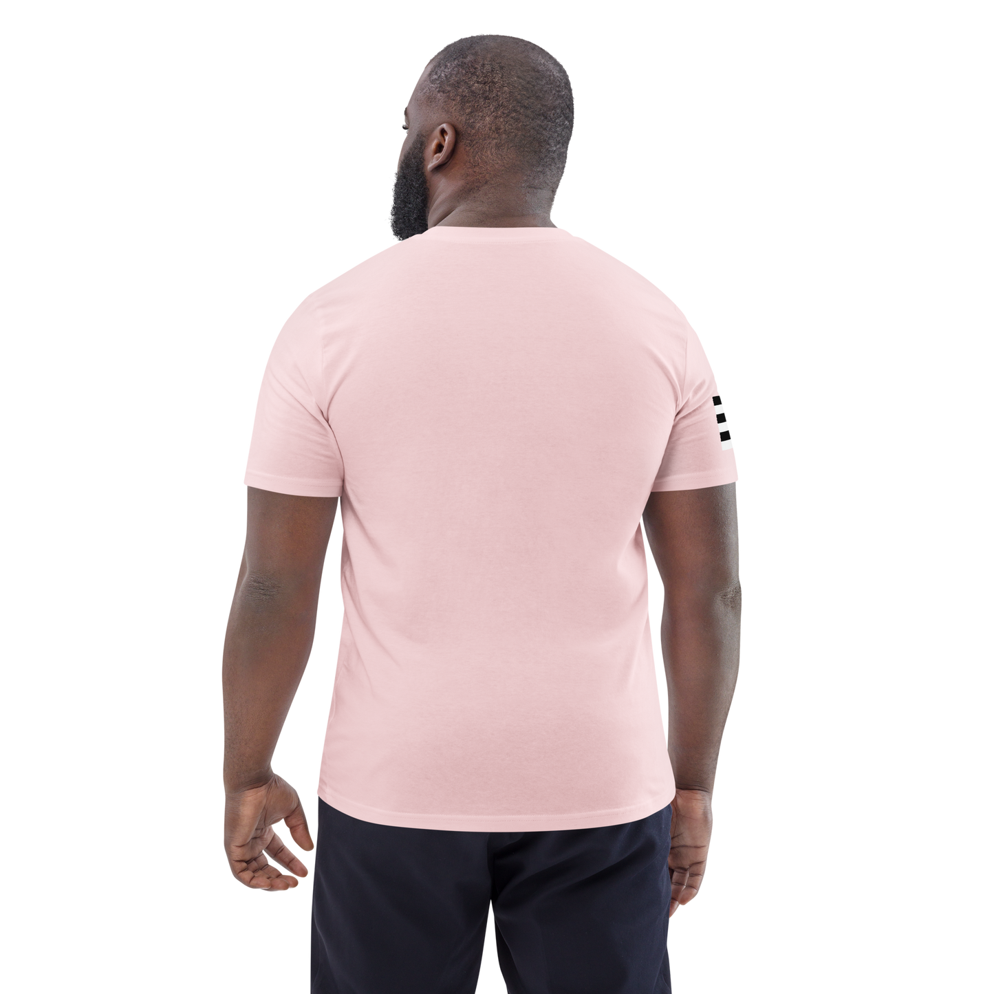 IM STRAIGHT- WHITE- POLITICAL BRAND- Unisex organic cotton t-shirt