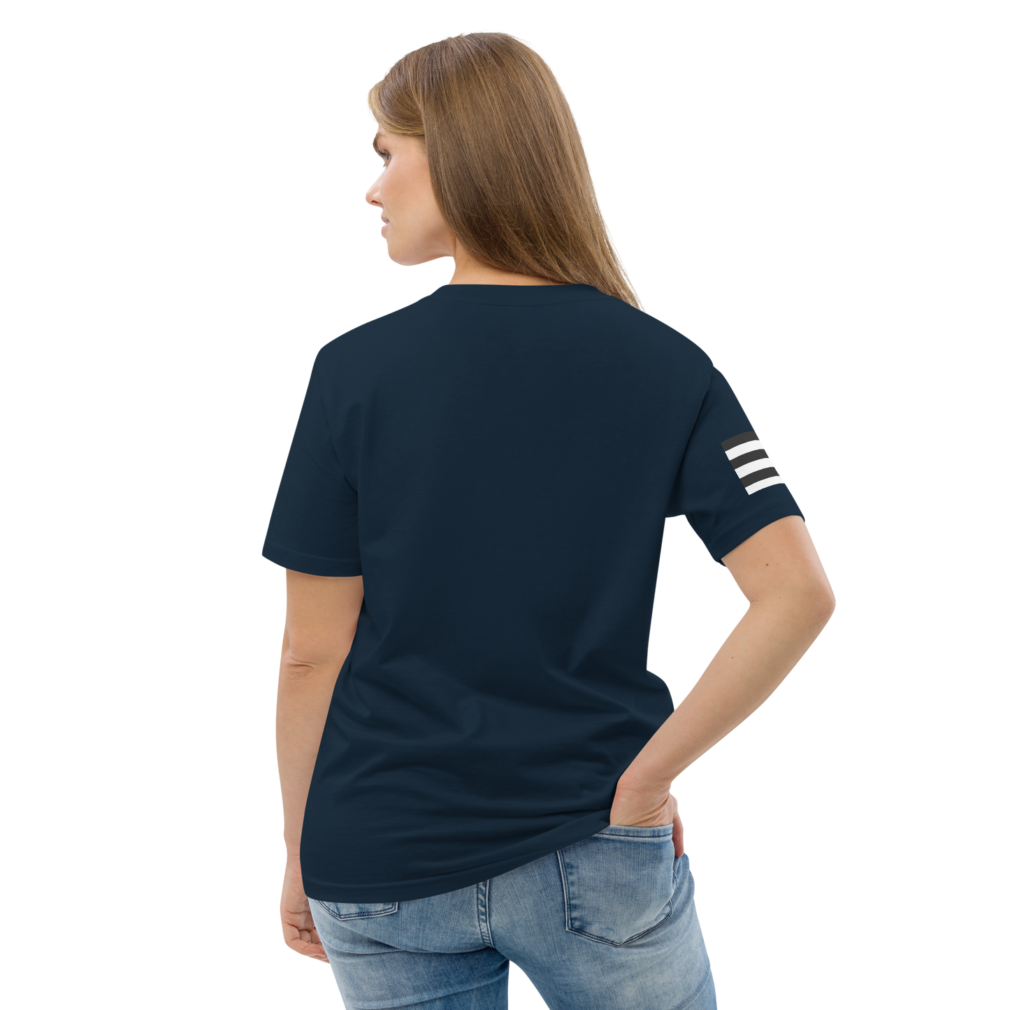 IM STRAIGHT- BLACK- POLITICAL BRAND- Unisex organic cotton t-shirt