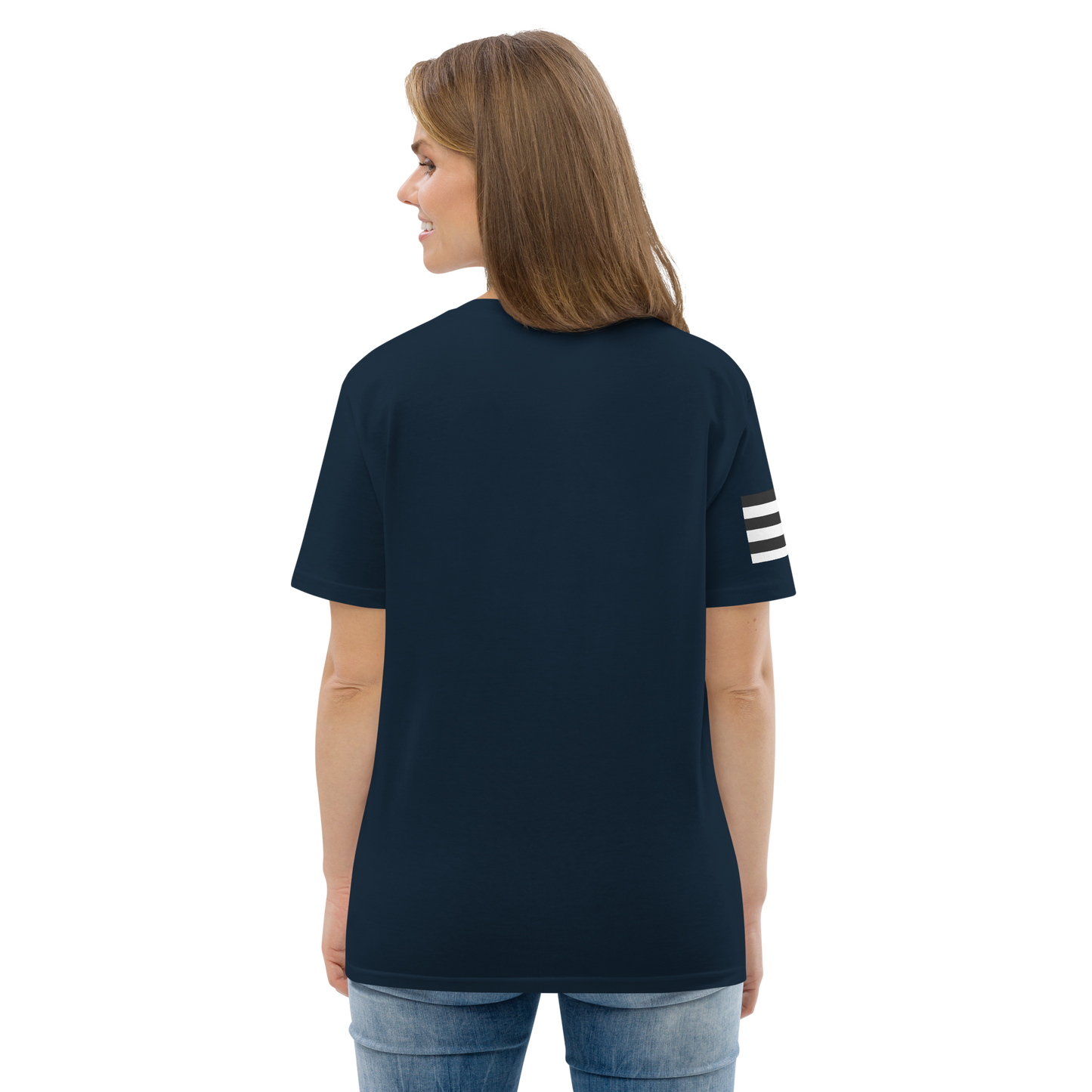 IM STRAIGHT- BLACK- POLITICAL BRAND- Unisex organic cotton t-shirt