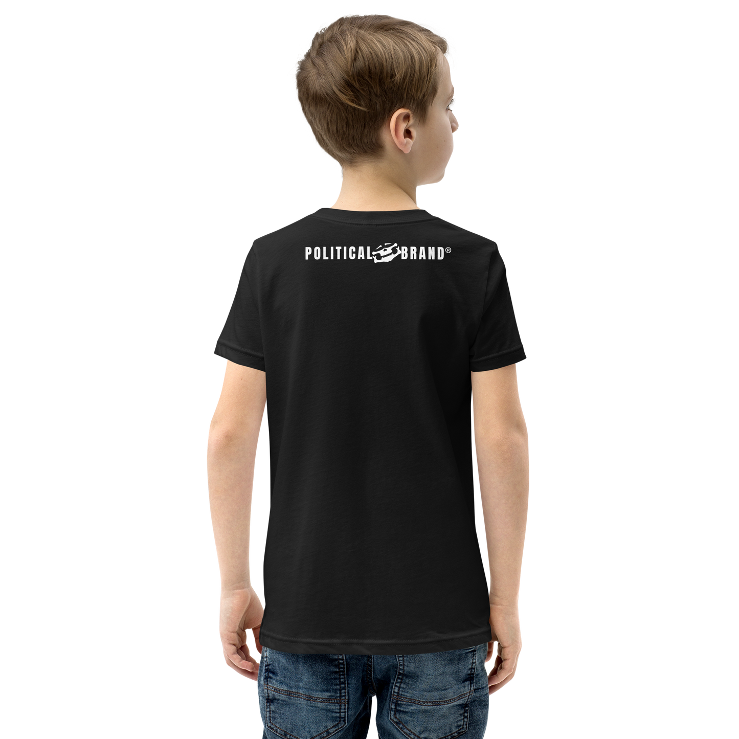 BBBAPB SUPERHERO- WHITE- Youth Short Sleeve T-Shirt
