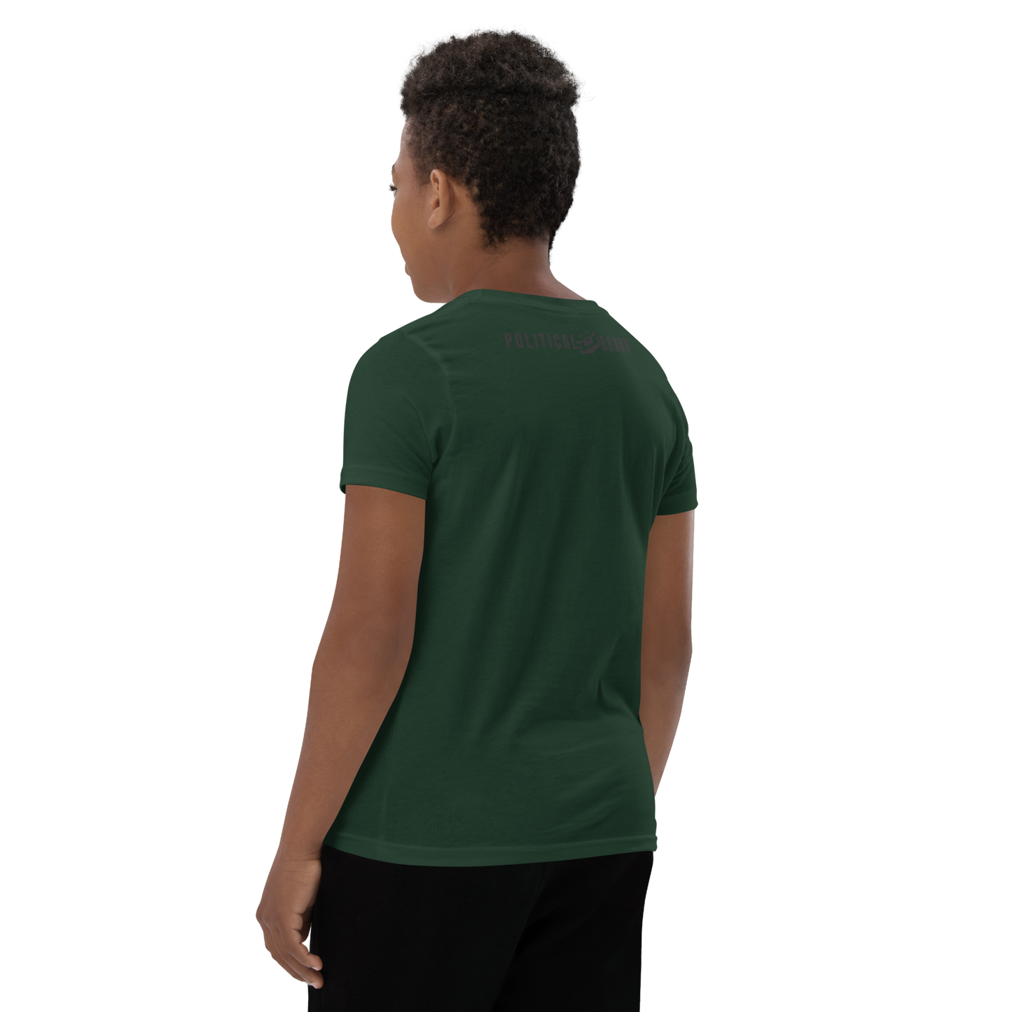 BBBAPB SUPERHERO- BLACK- Youth Short Sleeve T-Shirt