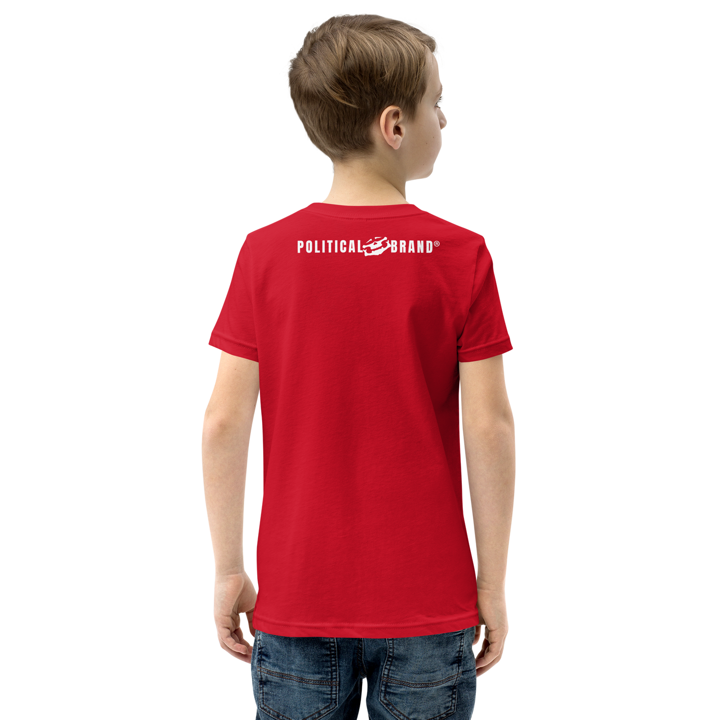BBBAPB SUPERHERO- WHITE- Youth Short Sleeve T-Shirt