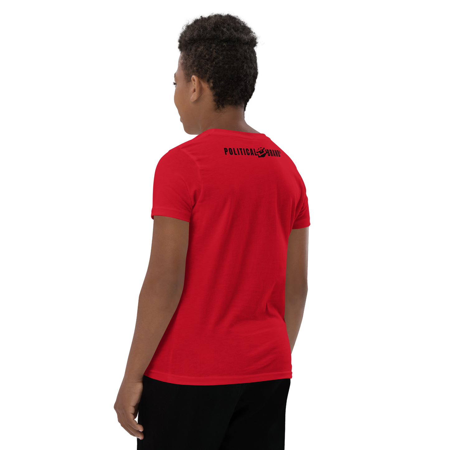 BBBAPB SUPERHERO- BLACK- Youth Short Sleeve T-Shirt