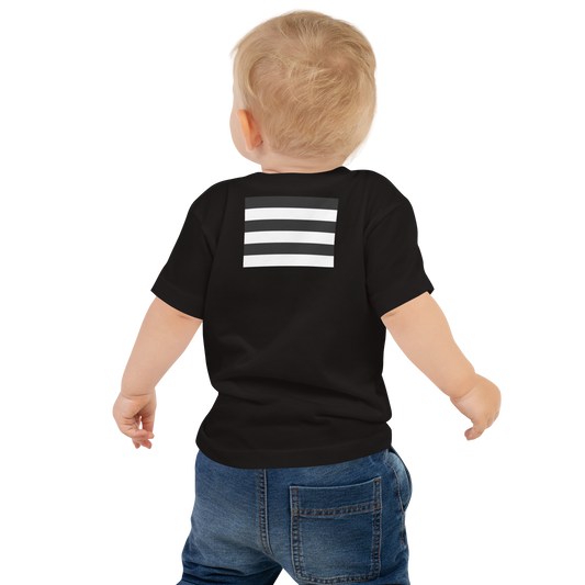 IM STRAIGHT- WHITE- Baby Jersey Short Sleeve Tee