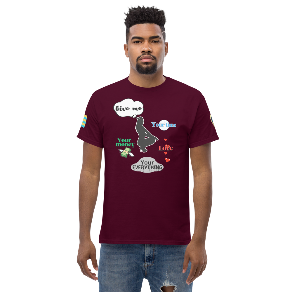 Unisex Classic T-Shirt — No Simping Nation "I'm A Man" Political Statement Tee