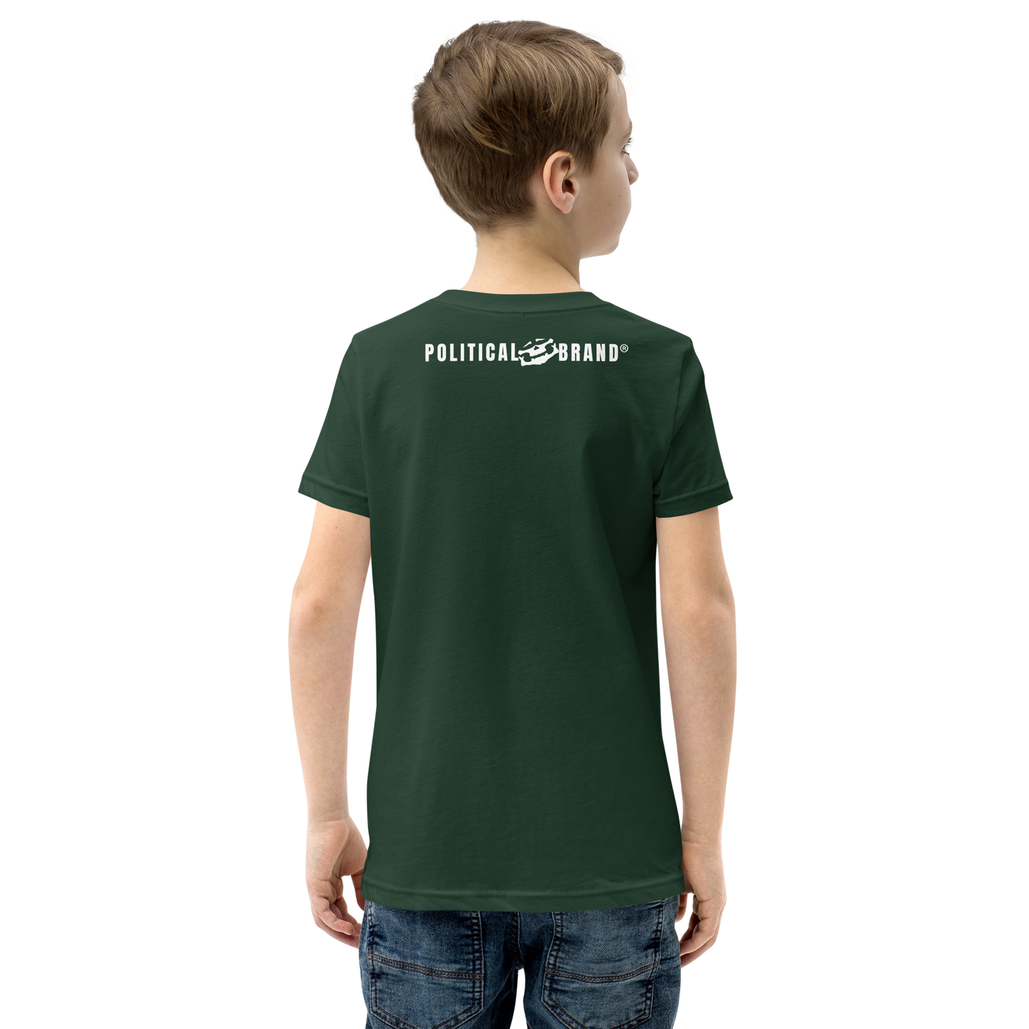 BBBAPB SUPERHERO- WHITE- Youth Short Sleeve T-Shirt