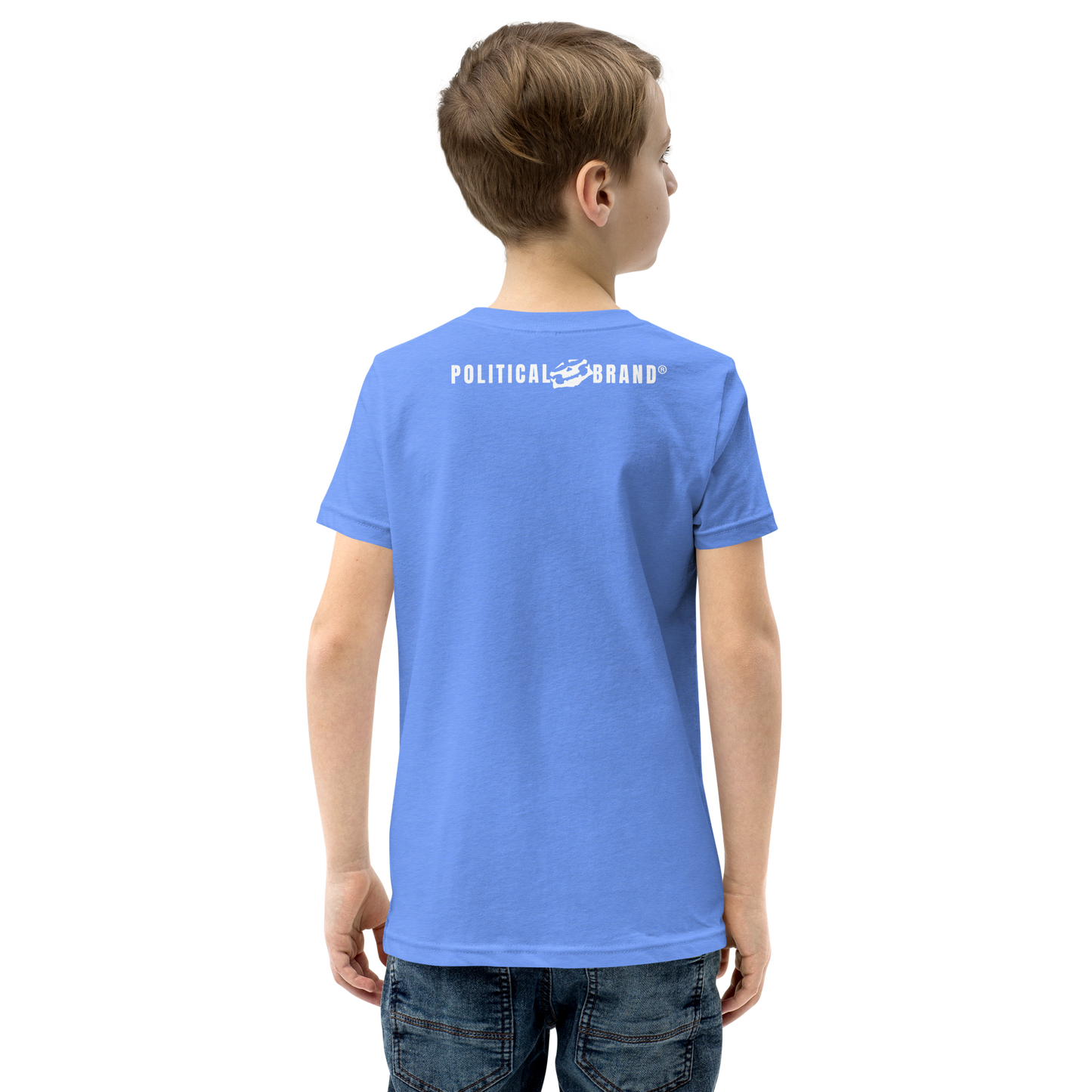 BBBAPB SUPERHERO- WHITE- Youth Short Sleeve T-Shirt