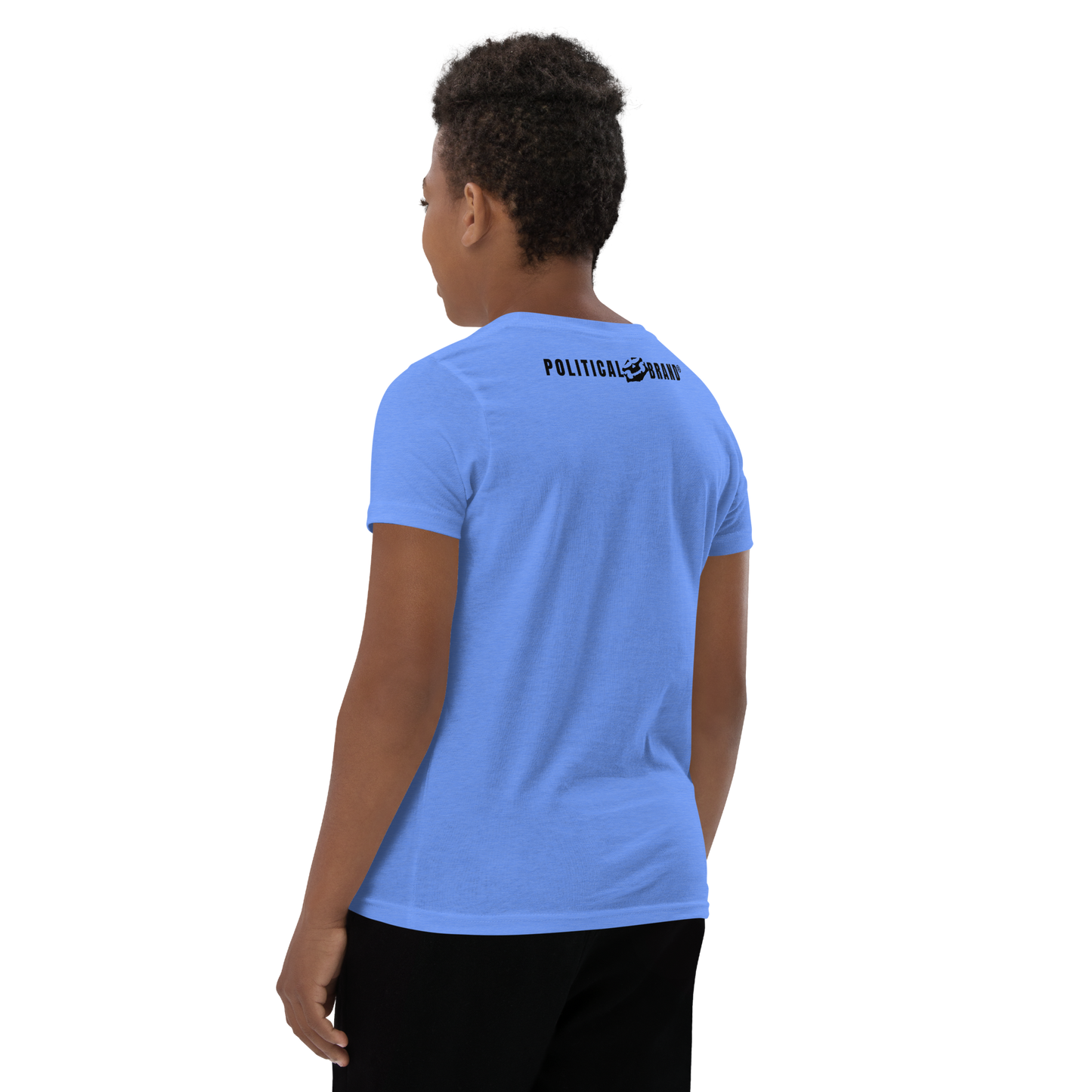 BBBAPB SUPERHERO- BLACK- Youth Short Sleeve T-Shirt