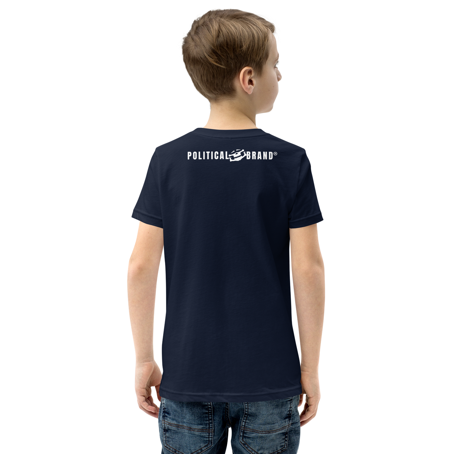 BBBAPB SUPERHERO- WHITE- Youth Short Sleeve T-Shirt