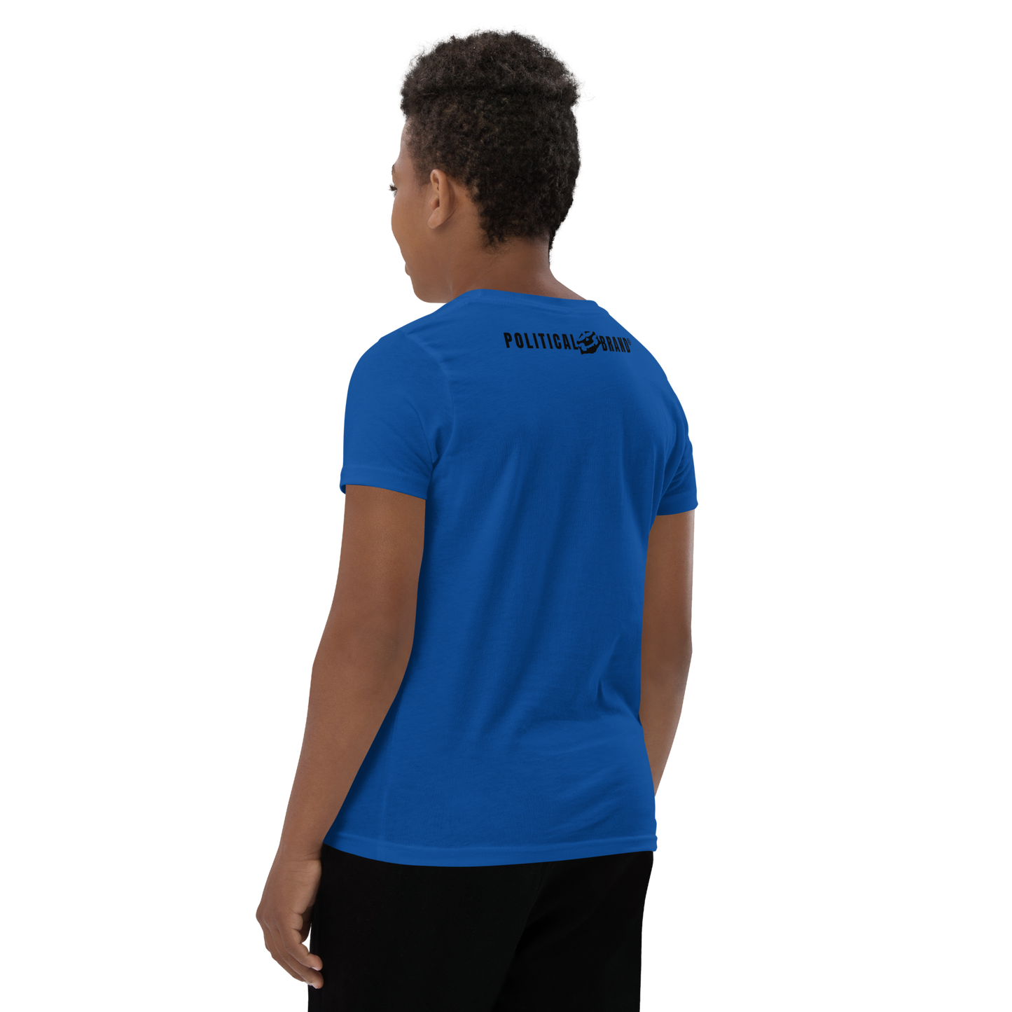 BBBAPB SUPERHERO- BLACK- Youth Short Sleeve T-Shirt