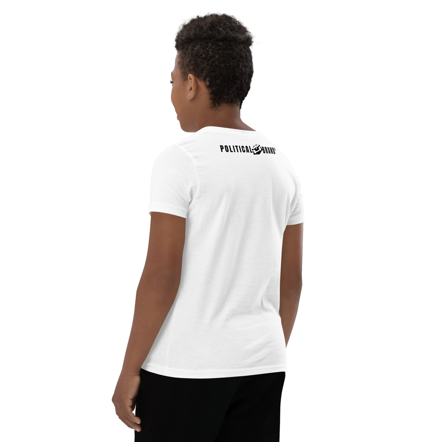 BBBAPB SUPERHERO- BLACK- Youth Short Sleeve T-Shirt